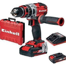 Trapano Avvitatore Percussione a Batteria Te-Cd18-Li-I Einhell - Volt 18 Ah 2 X-Change +Valigia