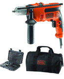 Trapano a percussione Black&Decker KR714S32 +Valigetta e 32 Accessori