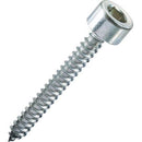 Vite Autofilettante Zincata Bianca Tcce Ambrovit  Diam. 4,8 mm - Da 4,8X13mm a 4,8x60mm