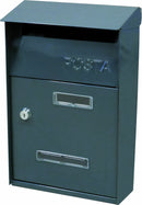 Cassetta Postale Monaco Con Tettuccio - Utilia Colore Grigio