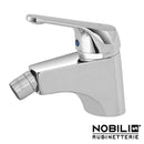 Miscelatore monocomando bidet Nobili serie Italia rubinetto + piletta scarico e flessibili
